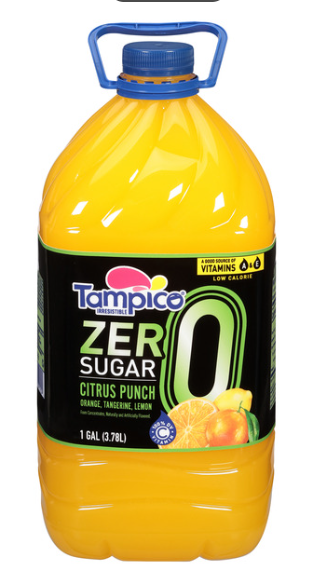TAMPICO ZERO CITRUS 4/1GAL