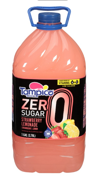 TAMPICO ZERO STRAWBERRY LEMONADE 4/1GAL