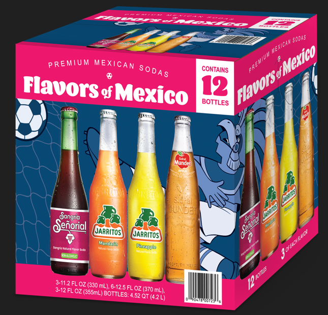 JARRITOS FLAVORS OF MEXICO 1/12PK