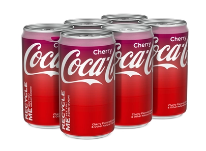 COCA COLA CHERRY CANS 4/6PK/7.5OZ