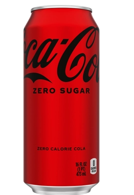COCA COLA ZERO CANS 24/16OZ