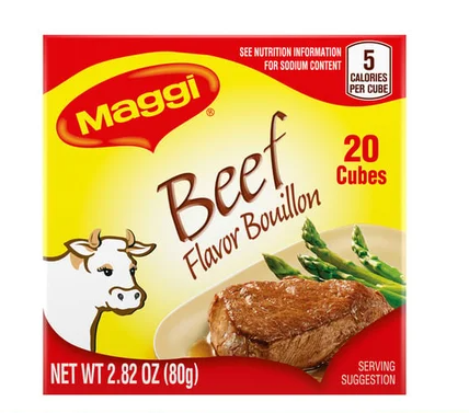 MAGGI BEEF CUBE 20CNT 24/2.82OZ