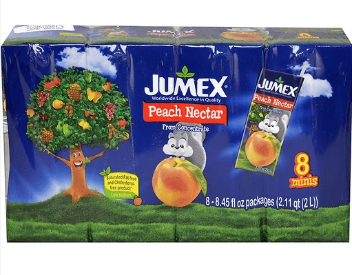 JUMEX PEACH 8/3PK