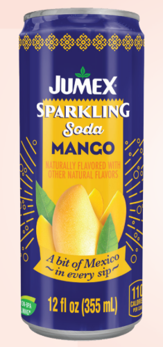 JUMEX SPARKLING SODA MANGO 12/12OZ