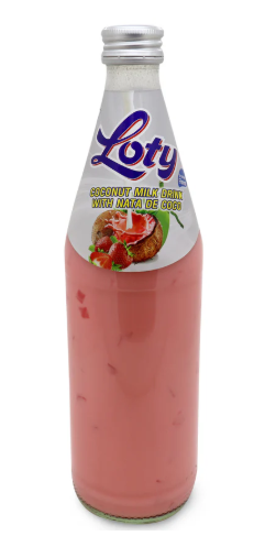 LOTY LECHE DE COCO STRAWBERRY 24/16.9OZ