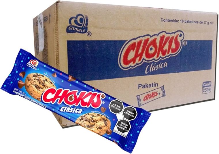 GAMESA CHOKIS CLASICA PAQUETIN 16/57G