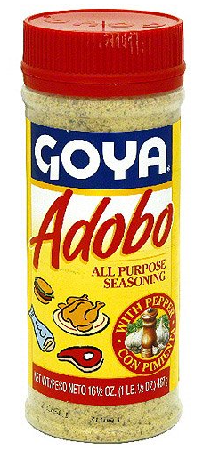 GOYA ADOBO WITH PEPPER 24/16.5OZ