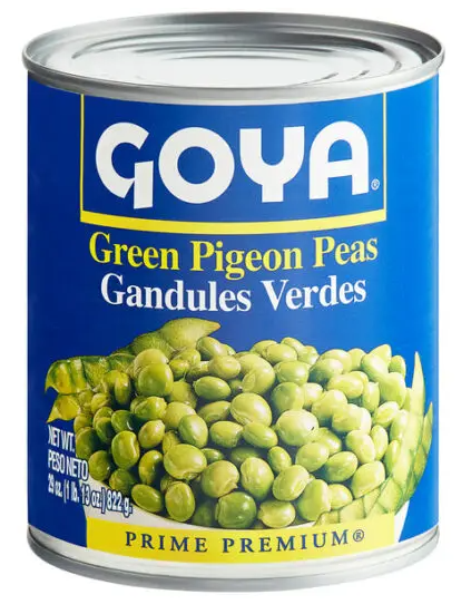 GOYA GREEN PIGEON PEAS 12/29OZ