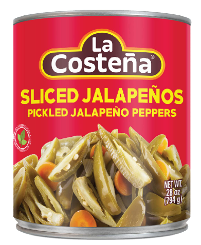 LA COSTENA JALAPENO SLCD 6/#10