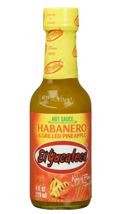 EL YUCATECO HABANERO PINEAPPLE 12/4OZ
