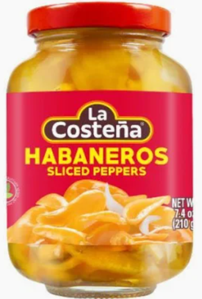 LA COSTENA HABANERO SLCD GLASS 12/7.4OZ