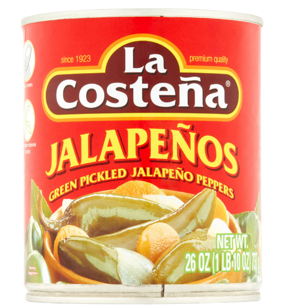LA COSTENA JALAPENO WHL 12/26OZ