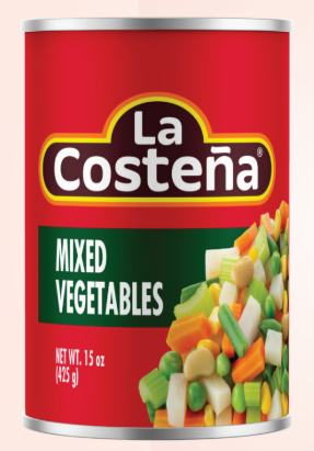 LA COSTENA MIXED VEGETABLES 24/15.5OZ