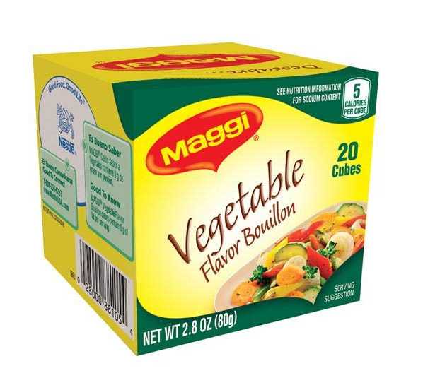 MAGGI VEGETABLE 20 CUBE 24/2.82OZ