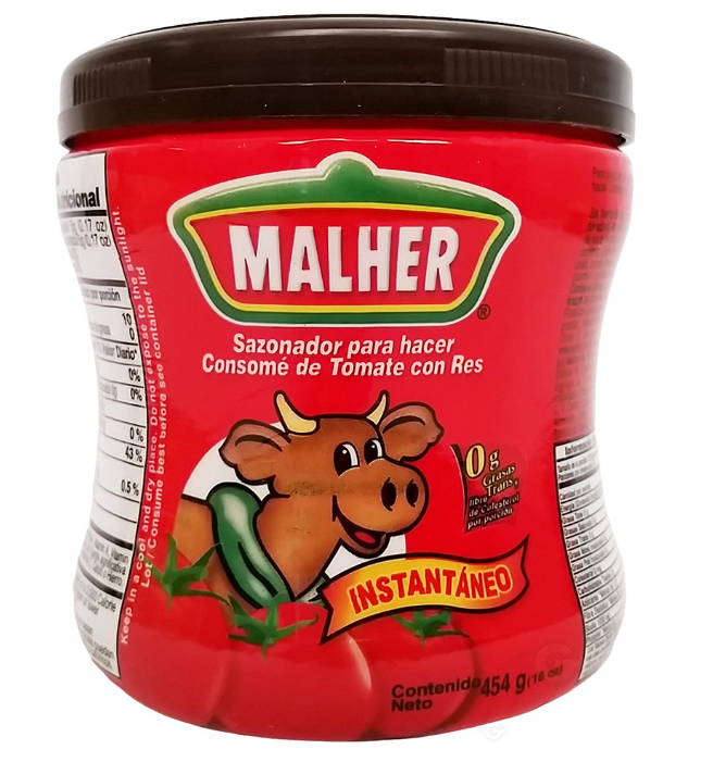 MALHER CONSOME RES CON TOMATE 24/16OZ
