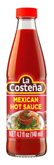 LA COSTENA MEXICAN HOT SAUCE 24/5OZ