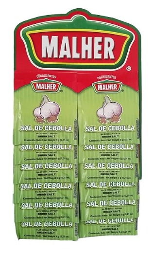 MALHER SAL DE AJO 84/6/6G FLOWPACK