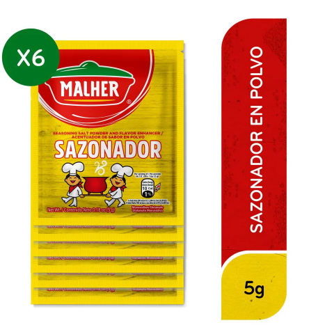 MALHER SAZONADOR 84/6/5G FLOWPACK