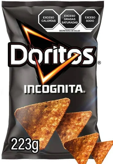 SABRITAS DORITOS INCOGNITA 20/223G