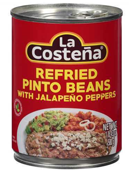 LA COSTENA PINTO RFRD W/JALAP 12/20.4OZ
