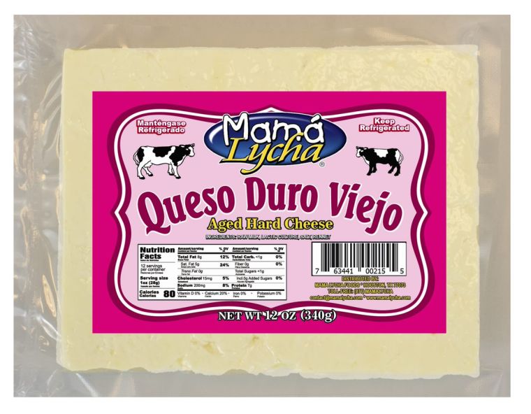 MAMA LYCHA QUESO DURO VIEJO 12/12OZ