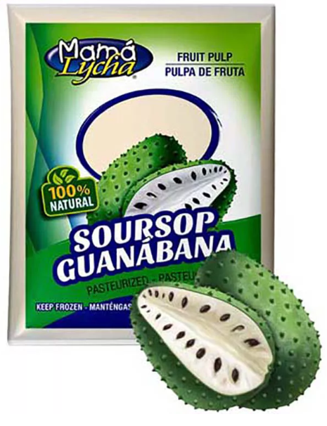 MAMA LYCHA PULPA GUANABANA 12/14OZ