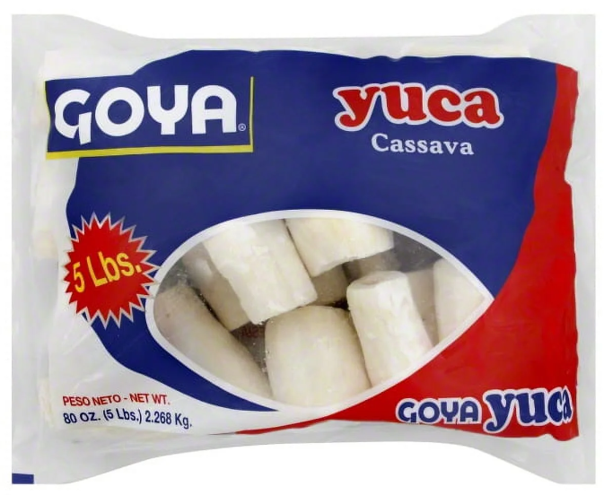 GOYA YUCA FROZEN 6/5LB