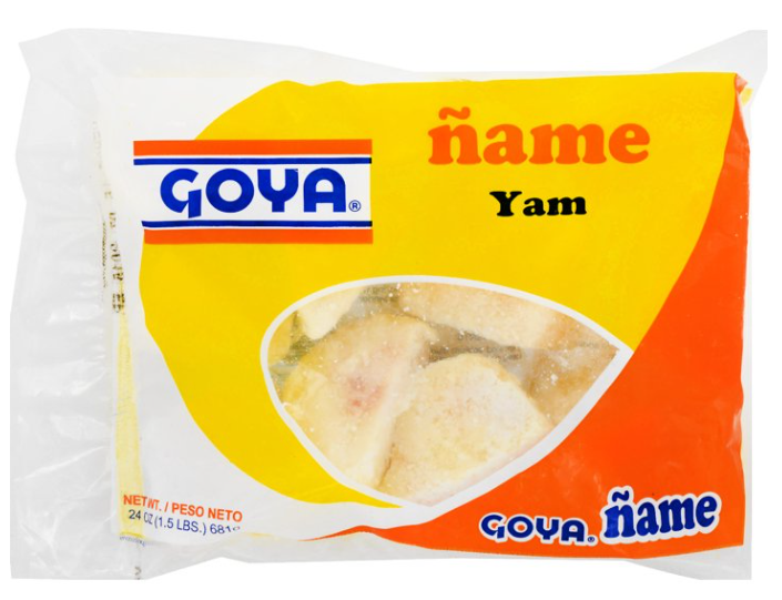 GOYA YAM NAME FROZEN 16/24OZ