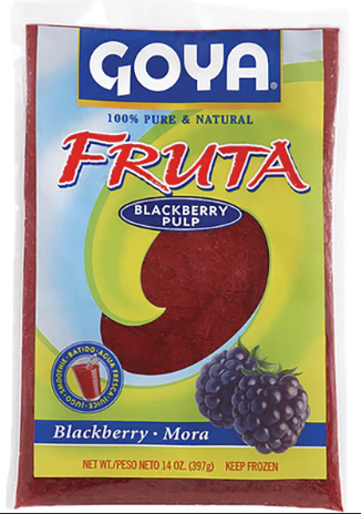 GOYA FRUTA PULP MORA 12/14OZ