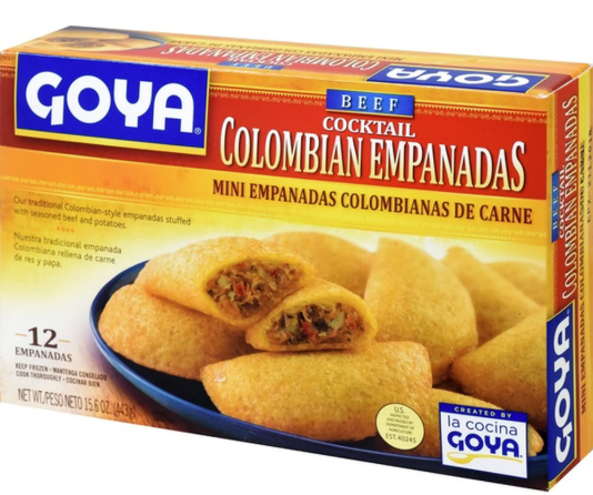 GOYA BEEF COLOMBIAN EMPANADAS 12/4CT