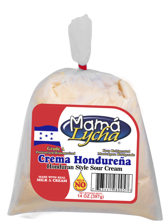 MAMA LYCHA CREMA HONDURENA (BOLSA) 12/14OZ