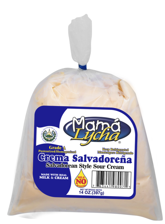 MAMA LYCHA CREMA SALVADORENA (BOLSA) 12/14OZ