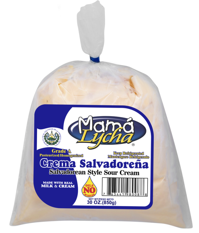 MAMA LYCHA CREMA SALVADORENA (BOLSA) 12/30OZ