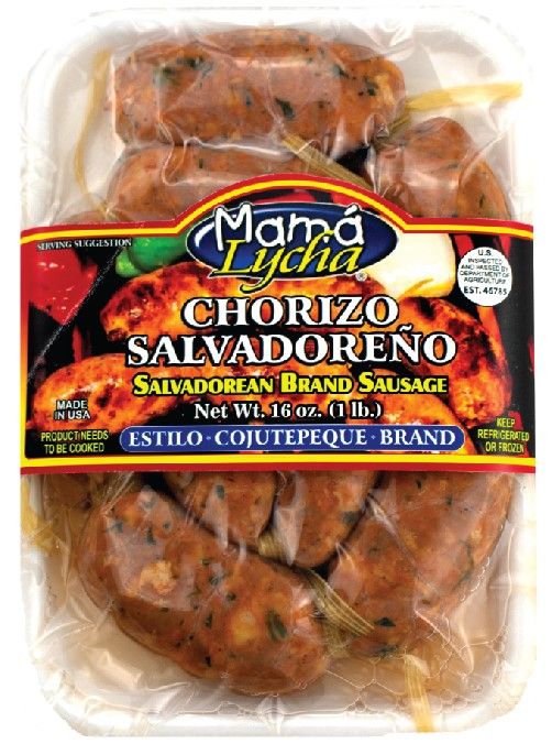 MAMA LYCHA CHORIZO SALVADORENO ESTILO COJUTEPEQUE 12/16OZ
