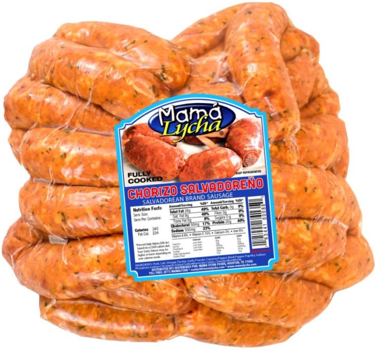 MAMA LYCHA CHORIZO SALVADORENO COCIDO 10/5LB RW