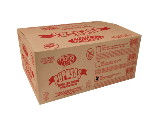 MAMA LYCHA PUPUSAS QUESO Y CHICHARRON BULK (50CT)