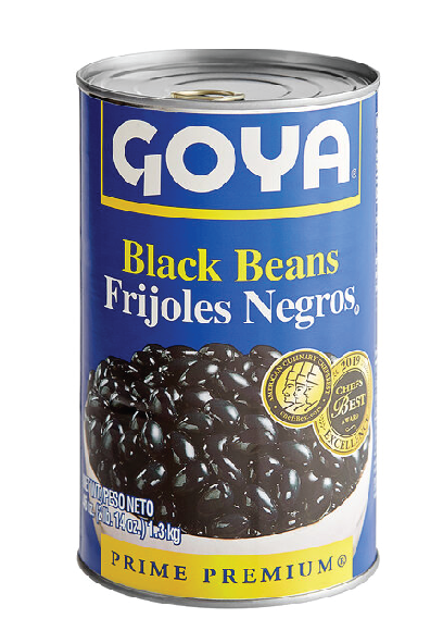 GOYA BLACK BEANS 12/46OZ