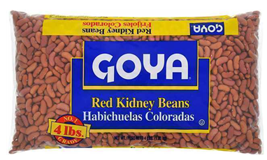 GOYA RED BEANS 6/4LB
