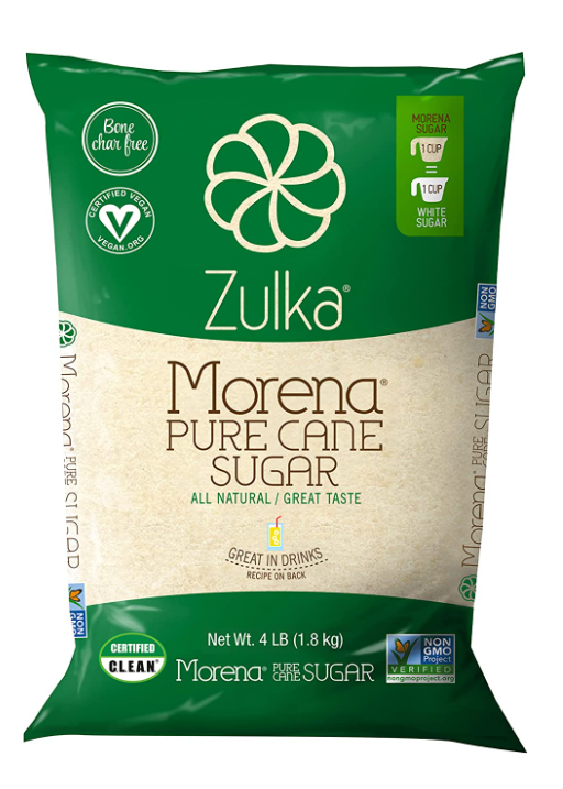 ZULKA MORENA PURE CANE SUGAR 10/4LB