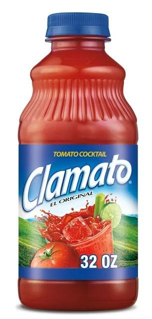 CLAMATO ORGINAL JUICE 12/32OZ