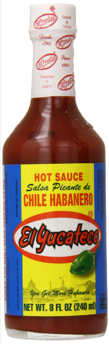EL YUCATECO RED HABENERO 12/8OZ