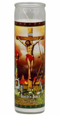 ST JUDE JUSTO JUEZ WHITE 12/8"