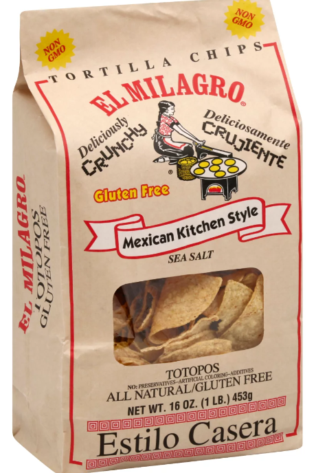 EL MILAGRO TOTOPOS 12/1LB