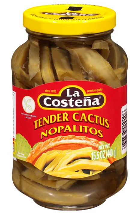 LA COSTENA NOPALITOS GLASS JAR 12/15.5OZ