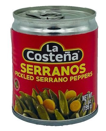 LA COSTENA SERRANO PEPPER 24/7OZ