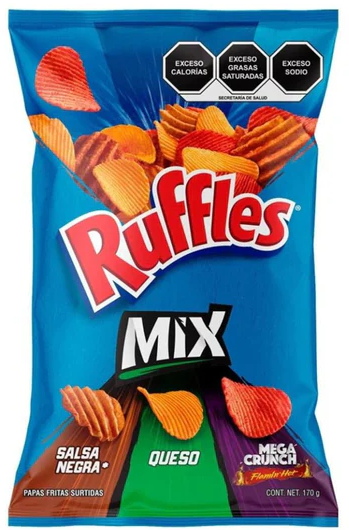 SABRITAS RUFFLES MIX 20/170G
