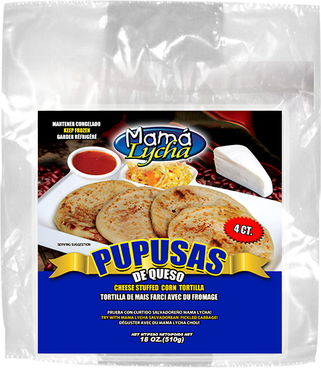 MAMA LYCHA PUPUSAS DE QUESO (4PK) 12/18OZ