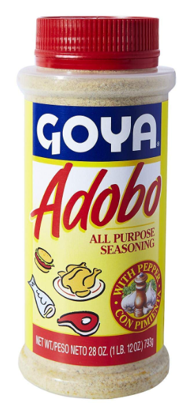 GOYA ADOBO WITH PEPPER 12/28OZ