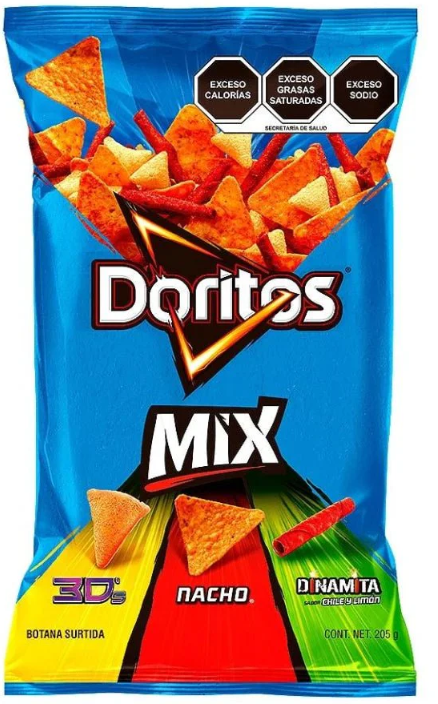 SABRITAS DORITOS MIX 20/205G