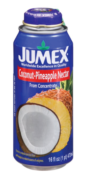 JUMEX COCONUT PINEAPPLE 12/16OZ